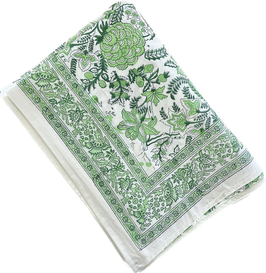 PENELOPE GREEN TABLECLOTH