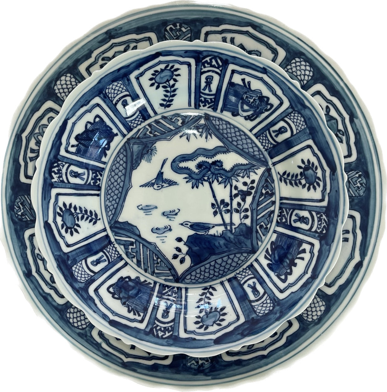 BLUE BIRD DINNERWARE