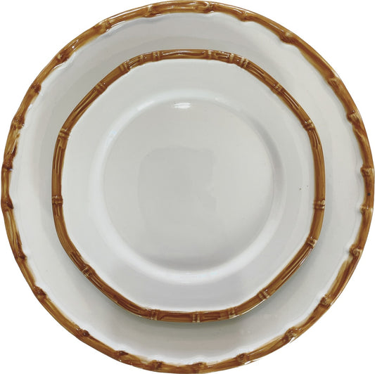 ROUND BAMBOO DINNER PLATE